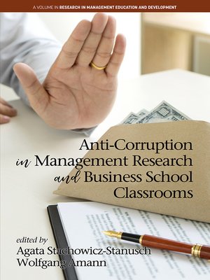 cover image of Anti-Corruption in Management Research and Business School Classrooms